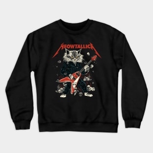 MEOWTALLICA Crewneck Sweatshirt